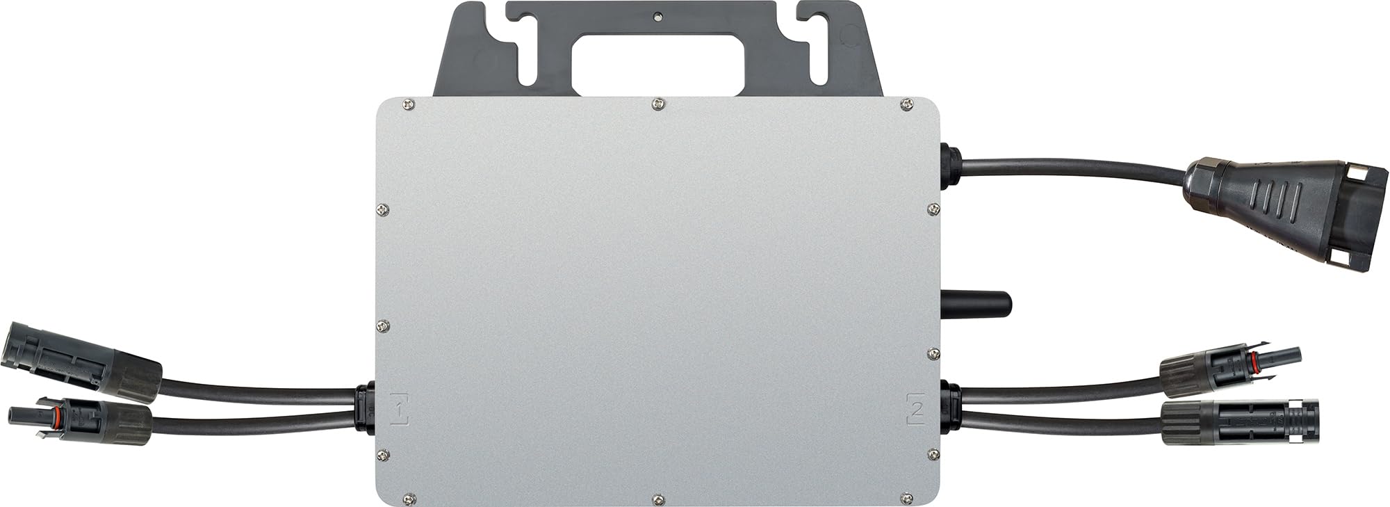 Set di 2 moduli Slim-Line con inverter, impianto solare per balcone, set completo di impianti fotovoltaici