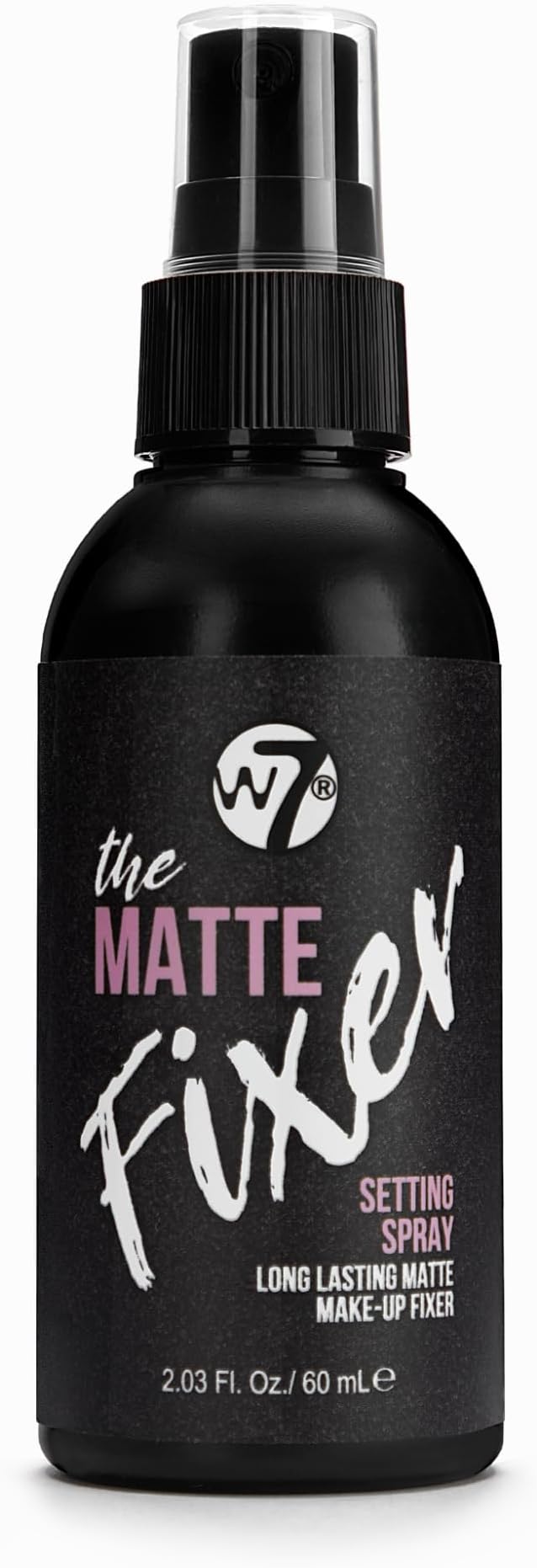 W7 The Fixer Makeup Setting Spray - Matte Finish - Long-Lasting, Ultra-Fine Formula - Cruelty Free and Vegan