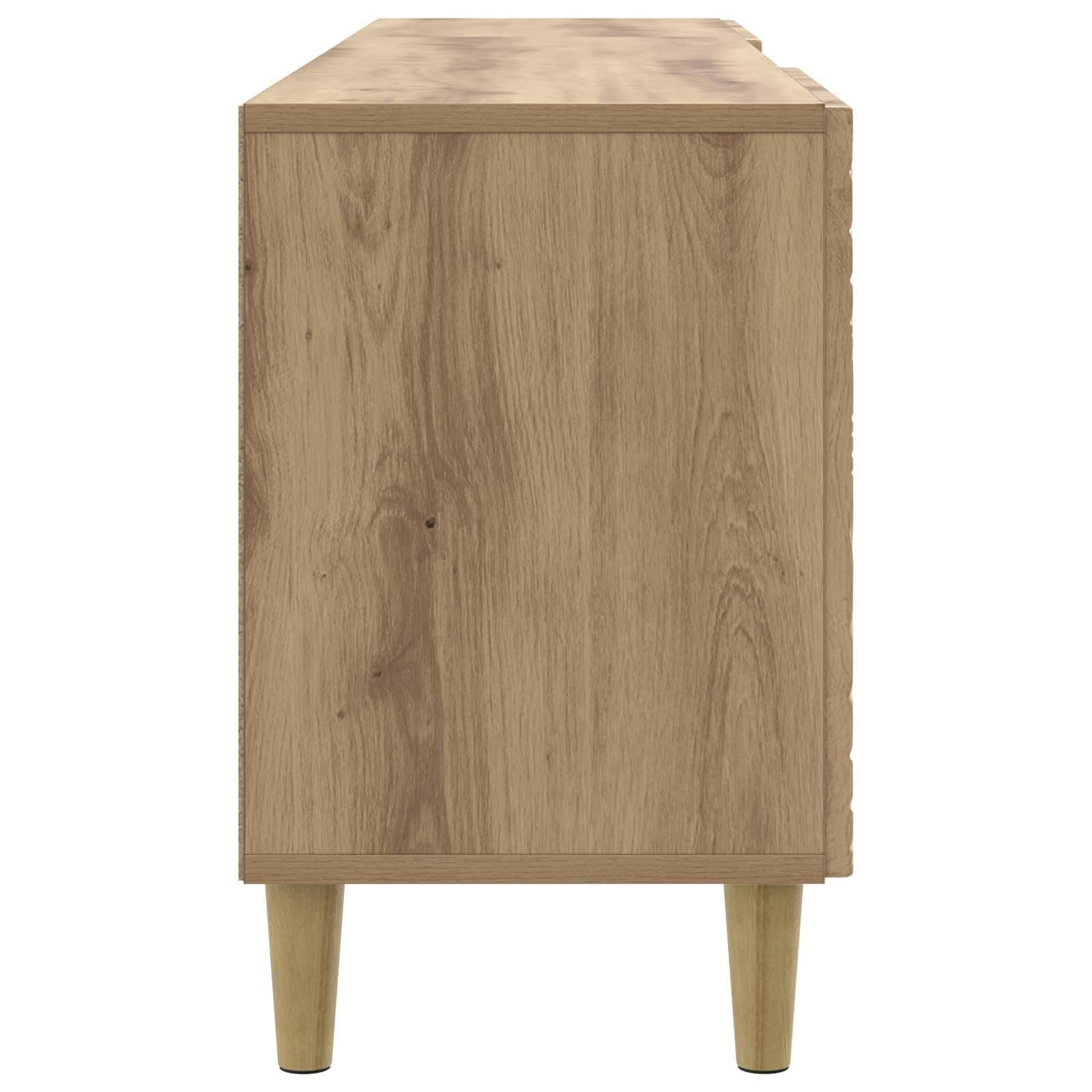 Mobile TV basso 102 x 34,5 x 50 cm, rovere vintage