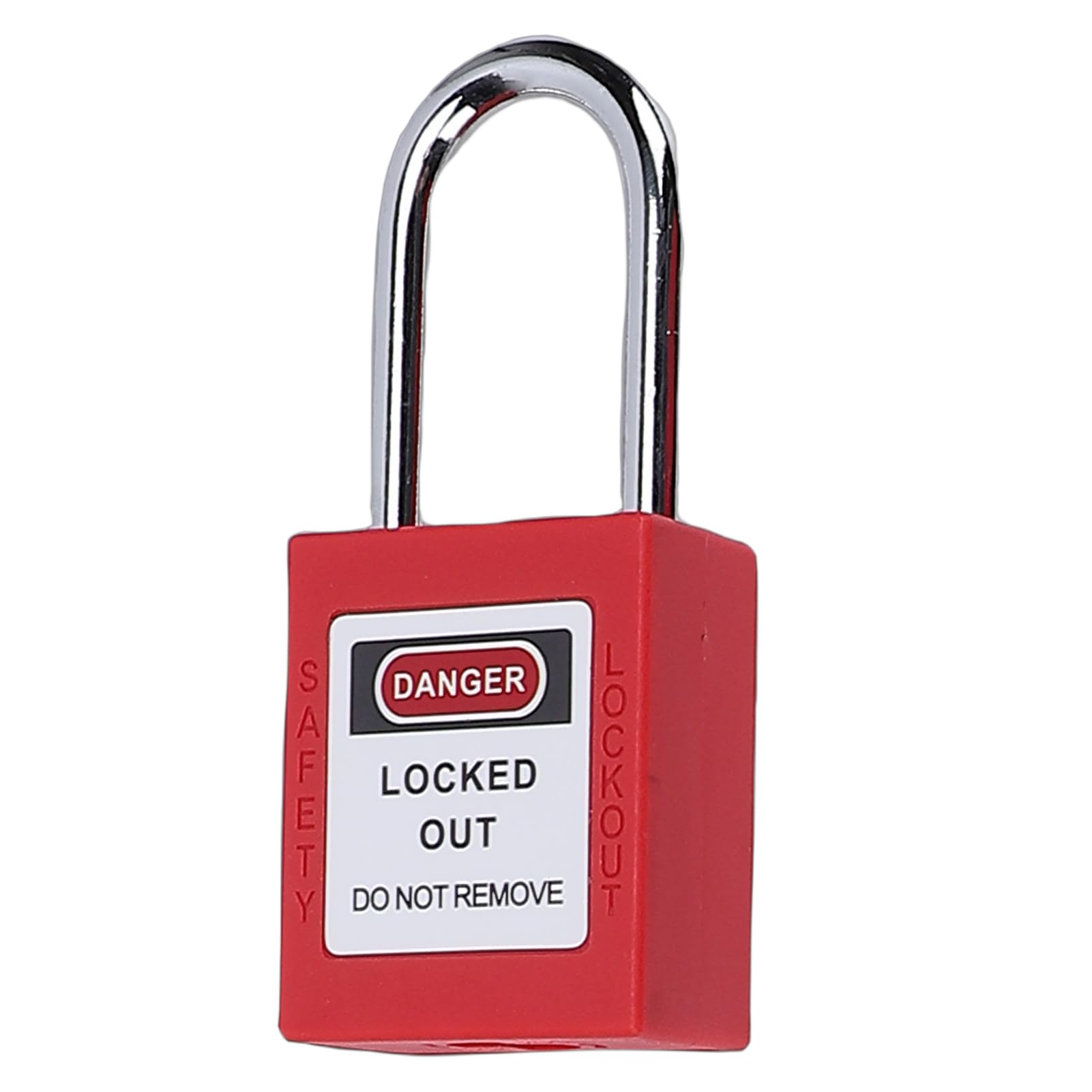 Kit di tag di blocco elettrico, 6 lucchetti con etichette in PVC Borsa di stoccaggio portatile per dispositivi di sicurezza Loto per quadri elettrici industriali