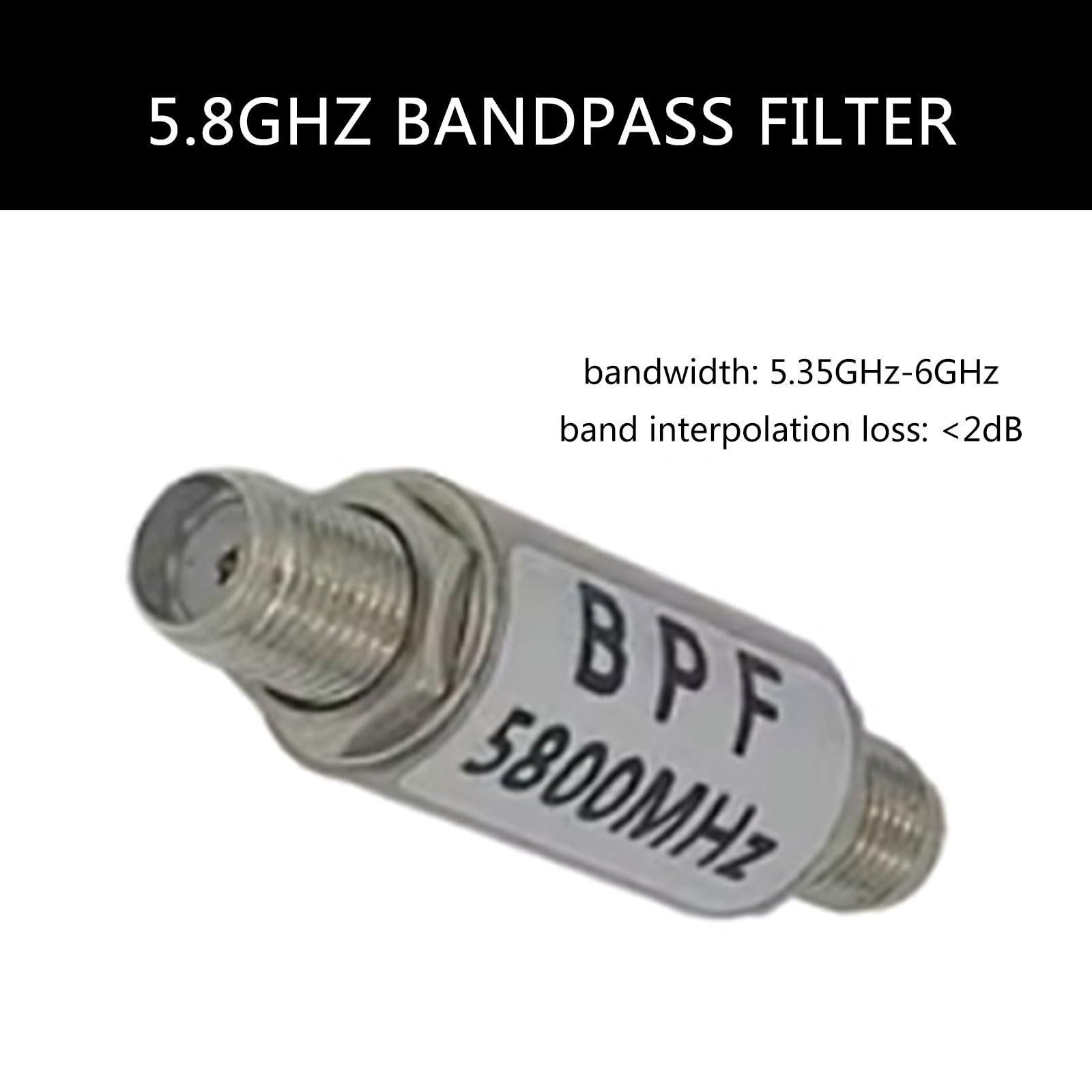Bandpassfilter 5,8 GHz Bilder Übertragungsfilter für 5,8 GHz Decives Images Übertragung Fernbedienung Filter