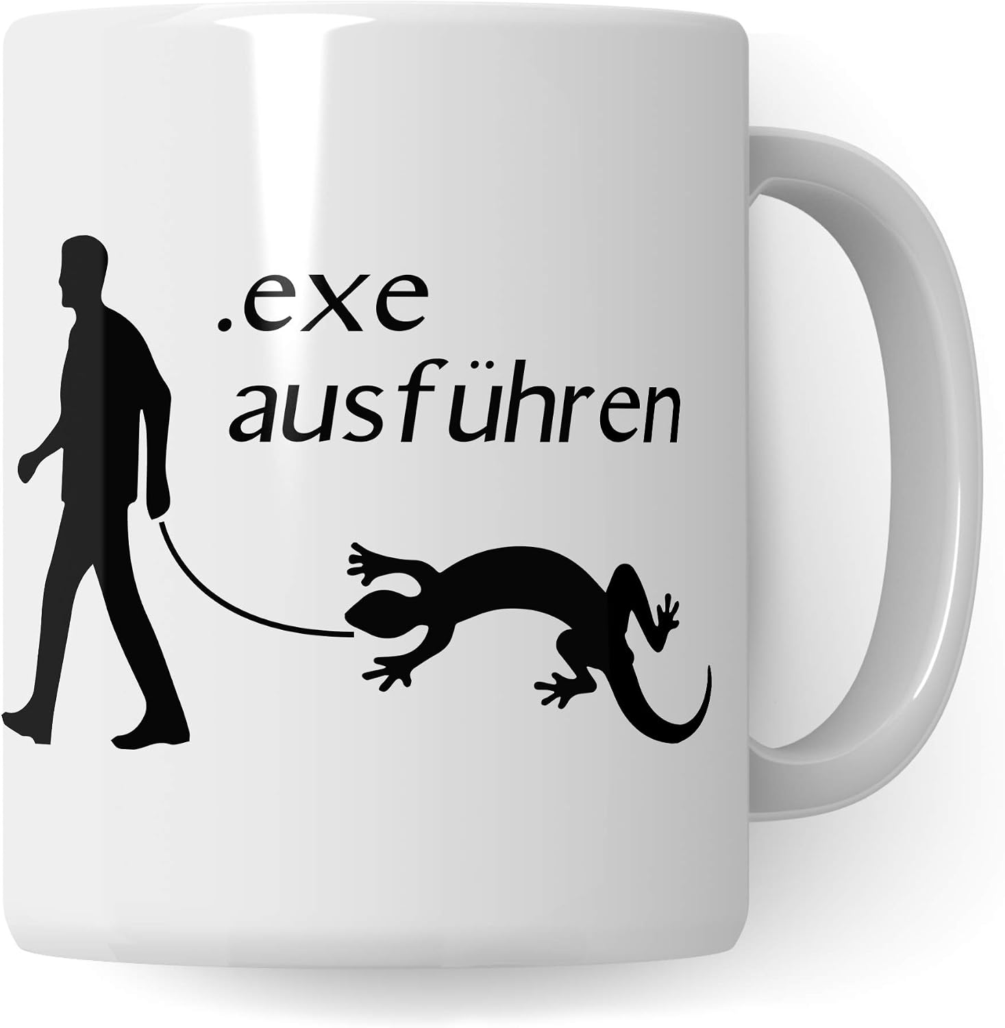 Pagma Druck Exe run computer science mug computer scientist gift developer mug programmer joke saying programming admin coffee cup