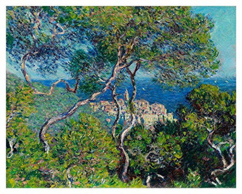 Classic Art Prints | Monet Paintings By Ink Inc. | Impressionist Master Painters Wall Decor | Waterlilies Sunflowers Ocean | Set Of 6 8X10 Unframed #TOP6