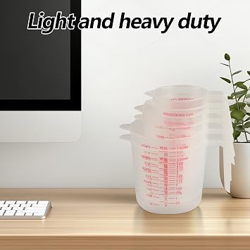 Quality Measuring Jugs Set of 6 Pcs|Cooking-1 L, 500ml, 250ml