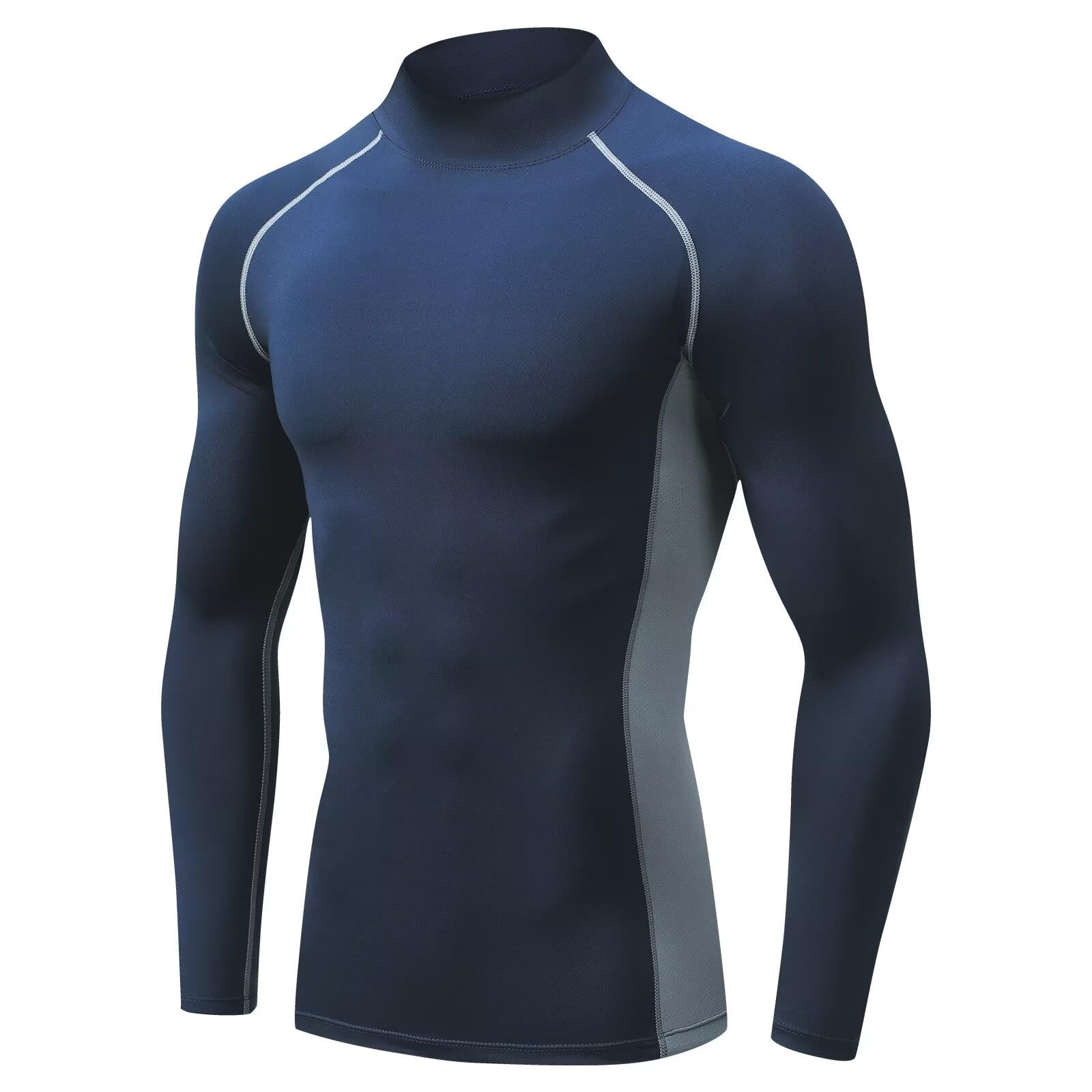 夏用コンプレッション Amazon | [Muxuryee] コンプレッションウェア メンズ 長袖 ハイネック