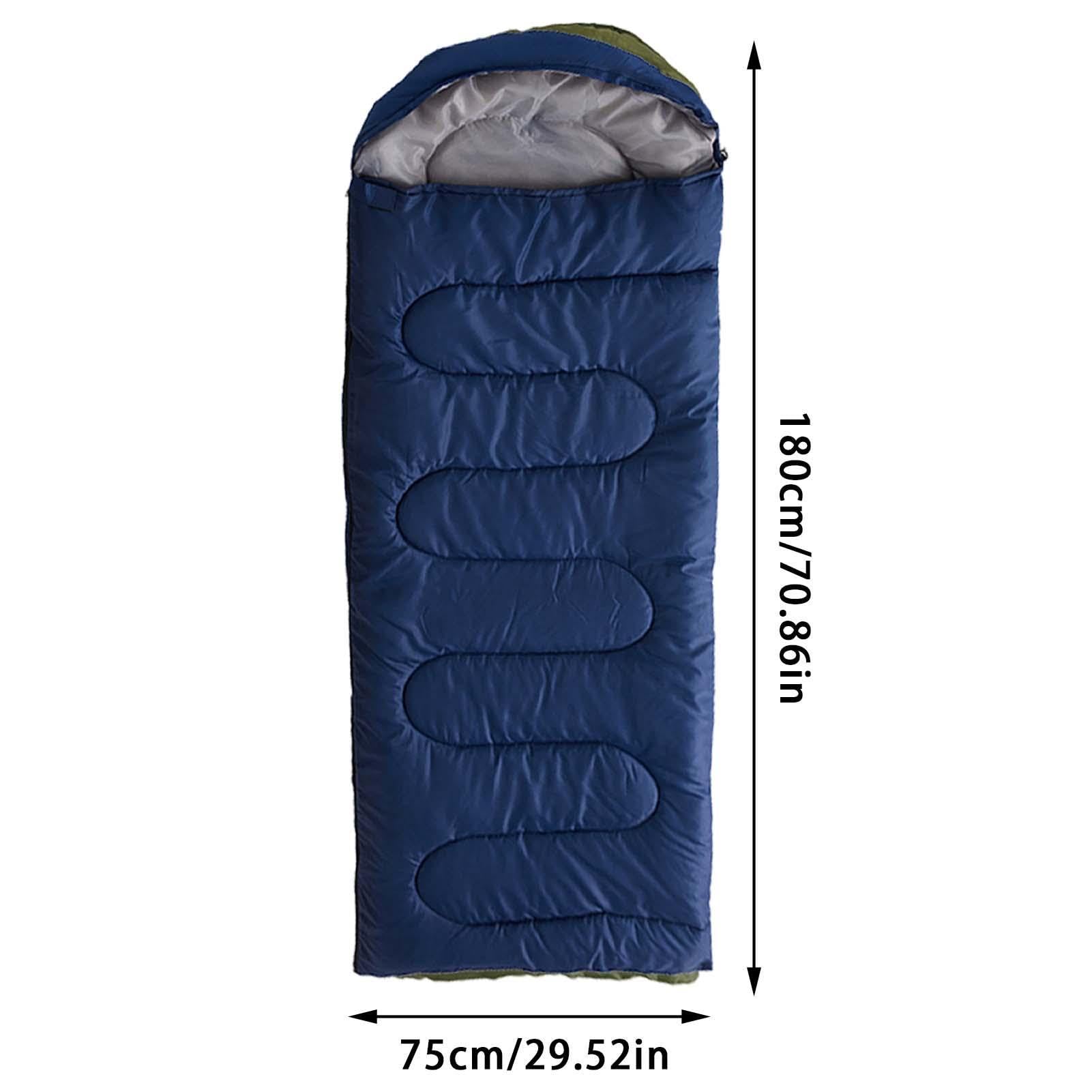 Sac De Couchage Rectangulaire 4 Saisons - Confortable Et Chaud Pour Randonnée, Camping Et Voyages