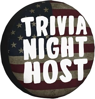 Trivia Night Host Ultimate Tire Protection: Premium Quality Tire Cover for All-Season Defense
