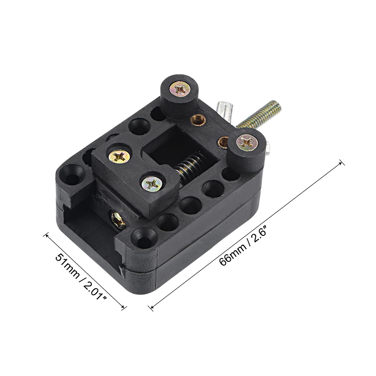 uxcell Watch Back Case Cover Remover Holder, Watch Repair Tool Adjustable 32mm PVC Black