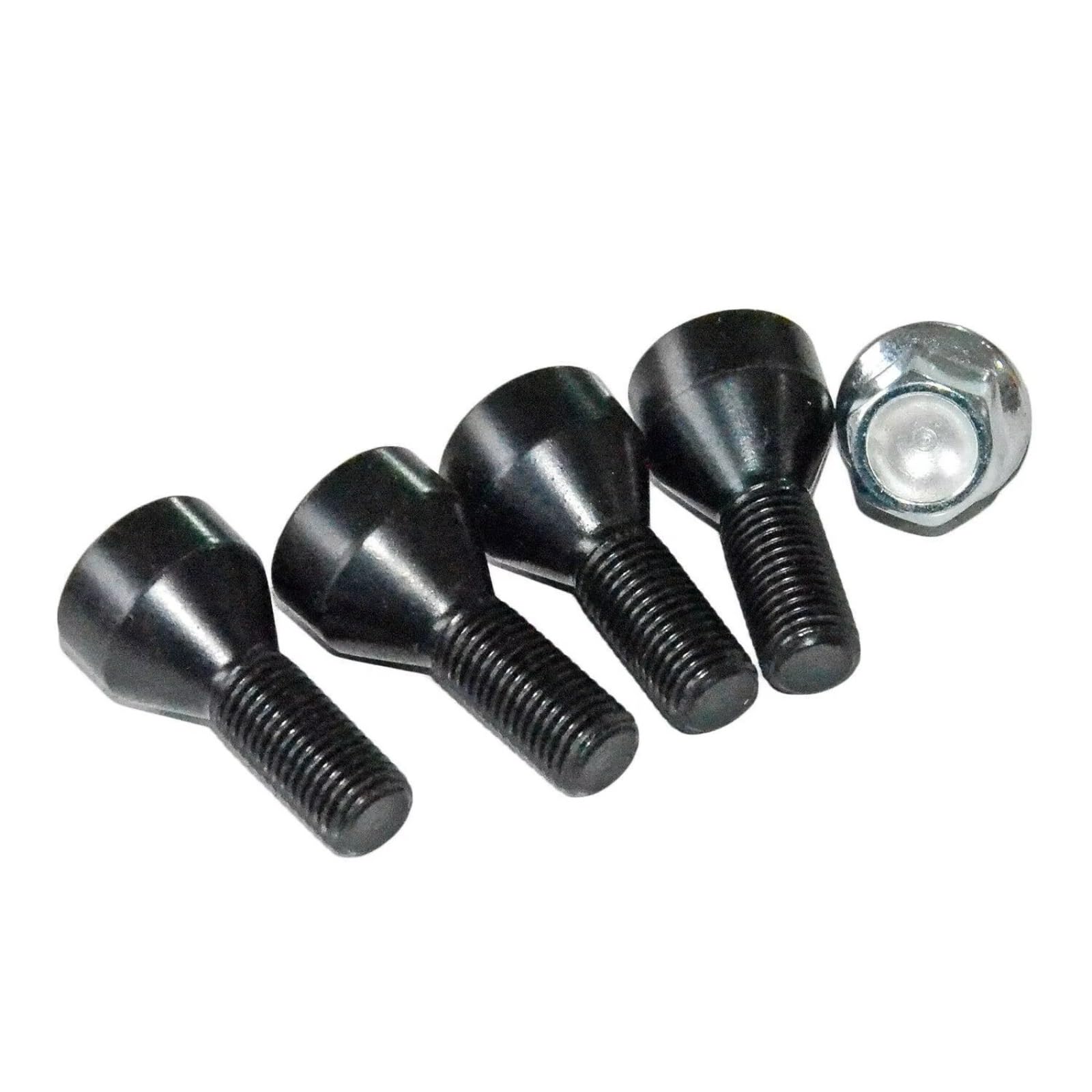 Bulloni Ruote Set Bulloni Antifurto Ruote Auto Neri Parti 36136786419 Compatibile Con BMW Per 323i 1998-2000 Per 325Ci 2001-2006 Per 328i 1996-2000.