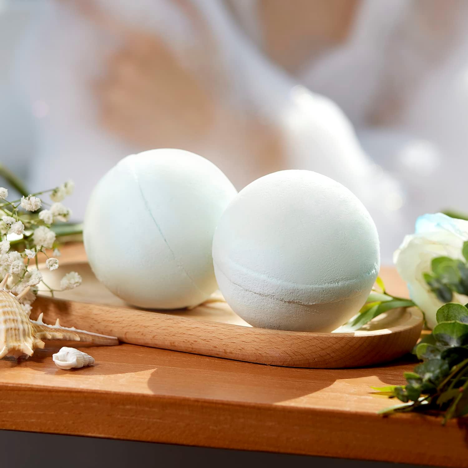 Gifts for Women, Mom, Fathers Day Spa Gift Basket for Men, 12Pcs Bath Set with Ocean Scented Spa Kits Includes Bath Bombs, Body Lotion, Graduation Birthday Anniversary Best Friend Wedding Gift for Her