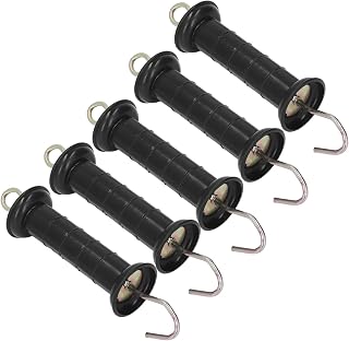 Spring Gate Handle, Electric Fence Arch Hook Gate Handle Heavy Duty Electric Fence Gate Handle Electric Fence Gate Handle with High Portability for Home
