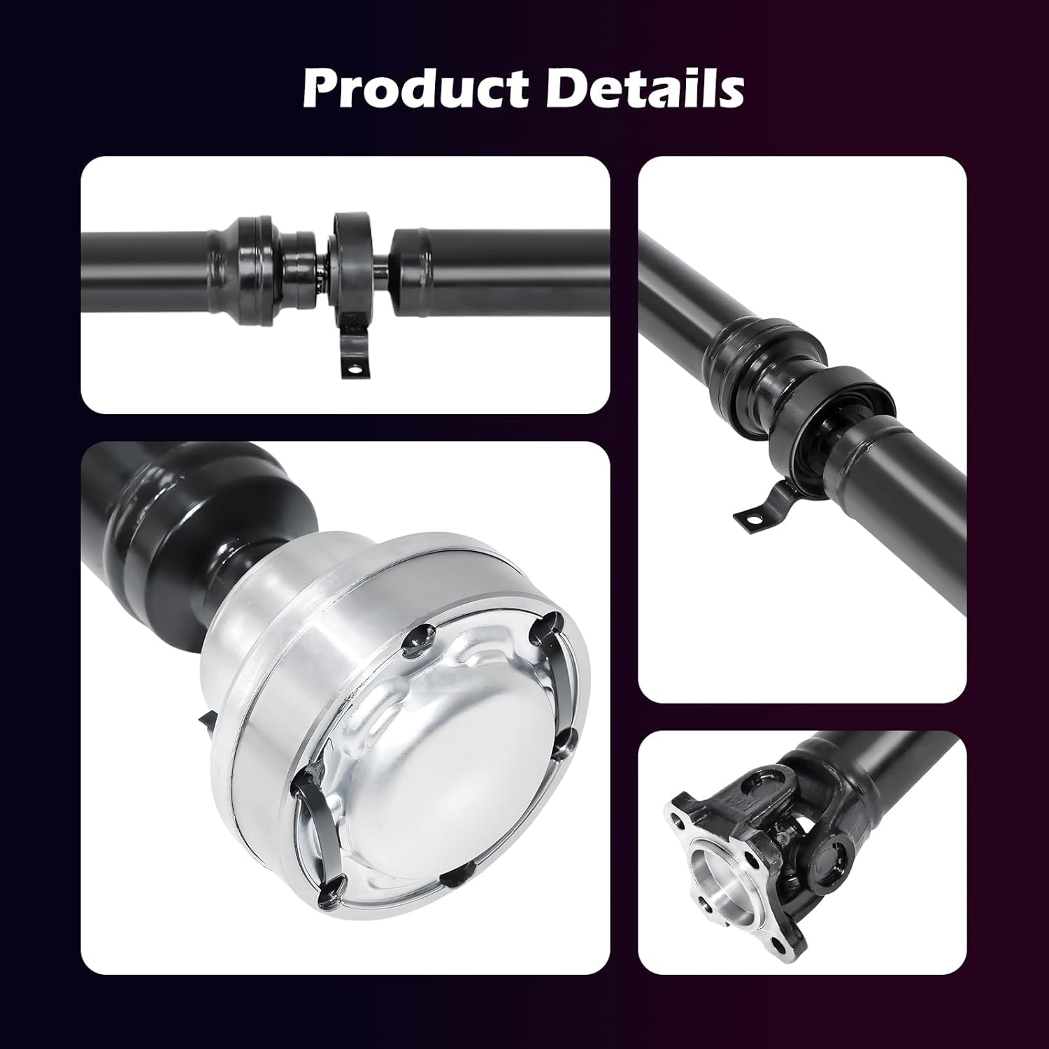 TVB500360 Rear Drive Shaft Assembly Compatible with 2005-2009 Land Rover LR3 4.4L V8 & 2010-2016 LR4 5.0L V8/3.0L V6 - Replaces TVB500160 TVB500270 TVB500510