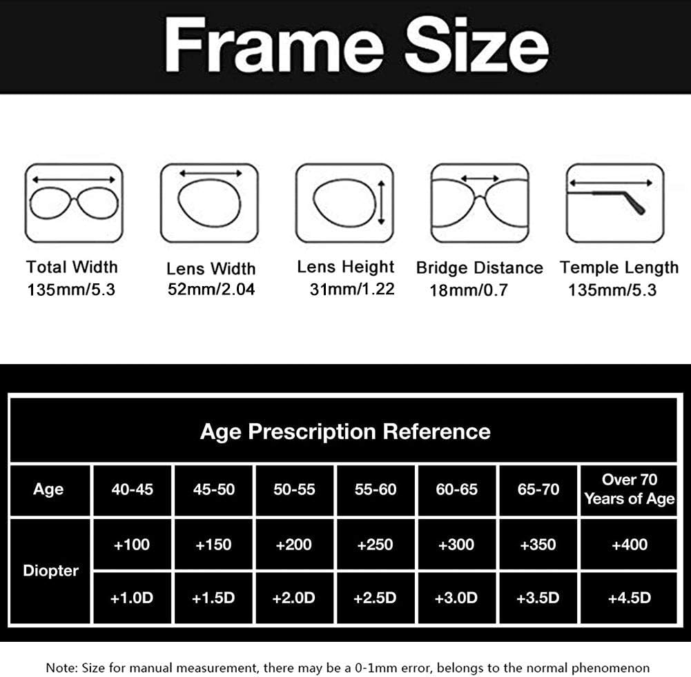 Caeyer Reading Glasses for Men Spring Hinges Metal New Zealand Ubuy