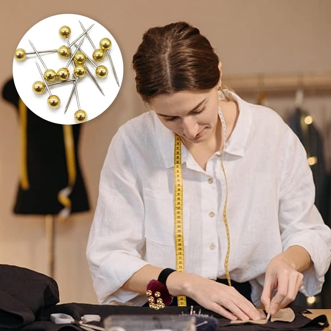 Ahlsen 800 Pièces Tête Map Push Pins Carte Punaise Epingle à Tête Tacks Ahlsen 800 Pièces Tête Map Push Pins Carte Punaise Epingle à Tête Tacks