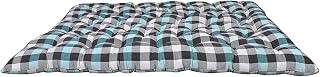 Deevine Craft King-Size Cotton Quilt Mattress | Multicolor Soft Double Bed Gadda | Eco-Friendly, 6X6 Ft Comfort - 72X72X2