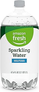 Amazon Fresh - Seltzer Water, 67.6 oz