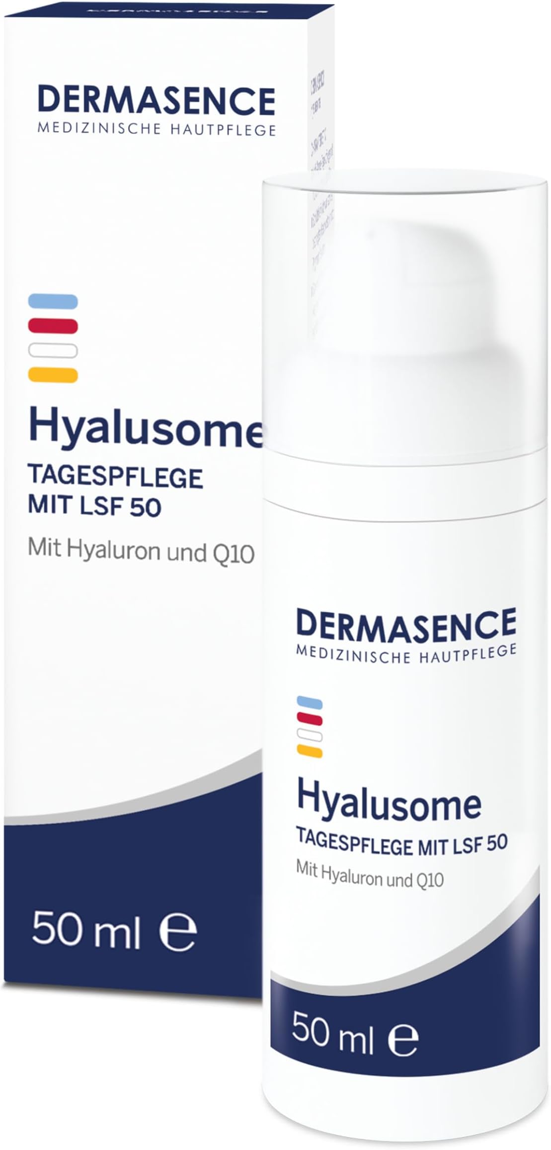 DERMASENCEHyalusome Tagespflege mit LSF 50, 50 ml Lotion