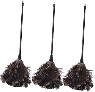 KALLORY 3pcs Cleaning Tool Long Handle Duster