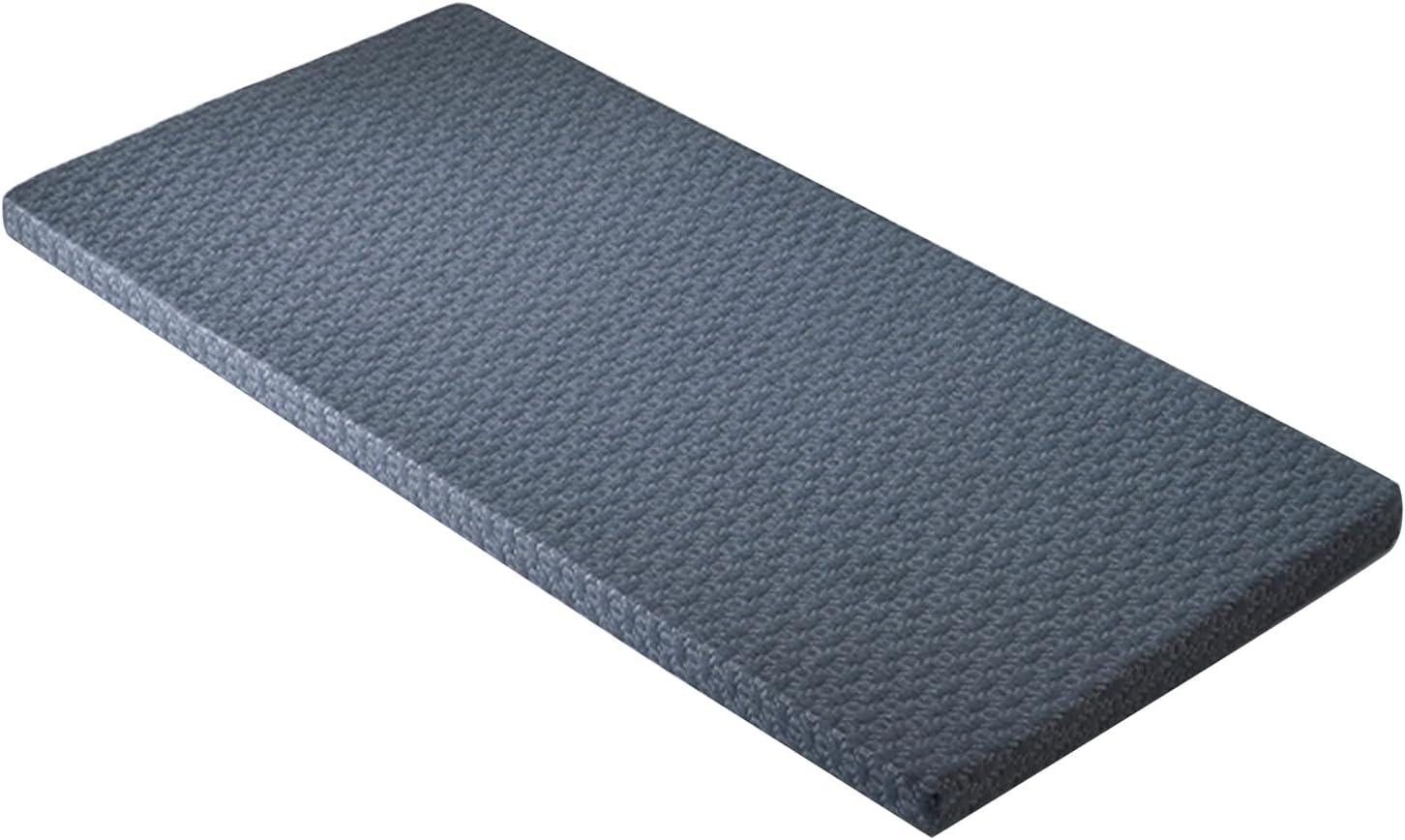 Gray(8cm),120 * 190cm, Memory Foam Japanese Floor Mattress Topper Thicken 5Cm/8Cm Traditional Futon Mattress Topper with Dustproof Cover Mattress Pad Sleeping Mat for Dormitory Camping
