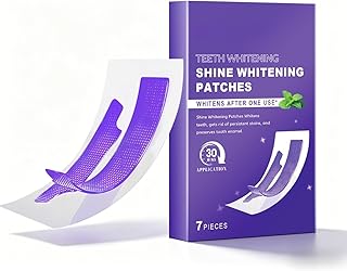 Whitening Strips lila, 7 Stück, sanft