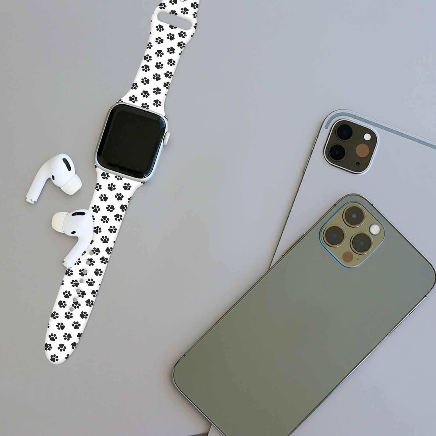 Watch Band Compatible with Apple Watch Band,Silicone Soft Wristband Waterproof Replacement Sport Strap for iWatch Bands Series 10 9 8 7 6 5 4 3 2 1 SE Ultra image 4