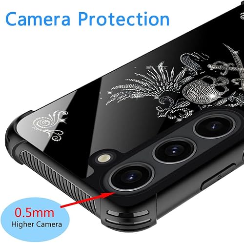 Miniatura 230 de Funda para Samsung Galaxy S23 Plus, protección de grado militar, esquinas a prueba de golpes, funda antiarañazos para Samsung Galaxy S23 Plus, flor