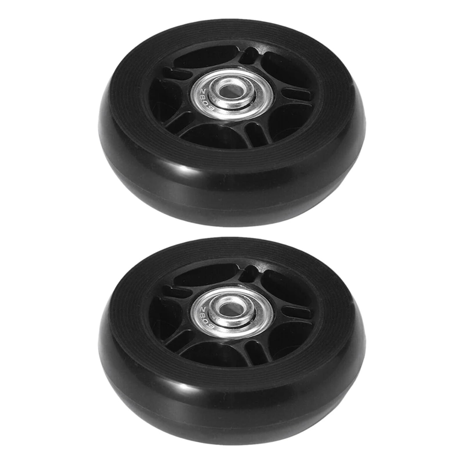 Kit de reparación de ruedas de maleta de equipaje de 60 x 18 mm, 10 pares