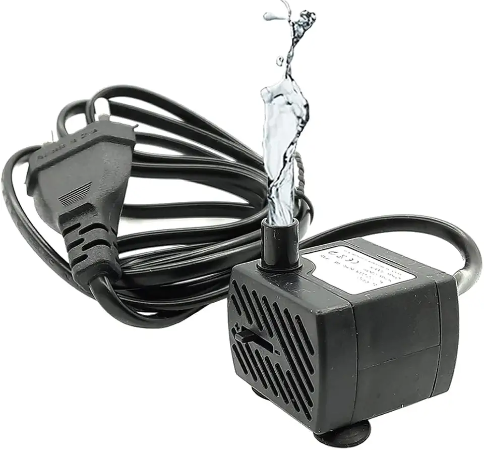 Bomba Submersa Bombinha Motor Para Aquário Fonte Água Bebedouro Pet 220l/h Bivolt