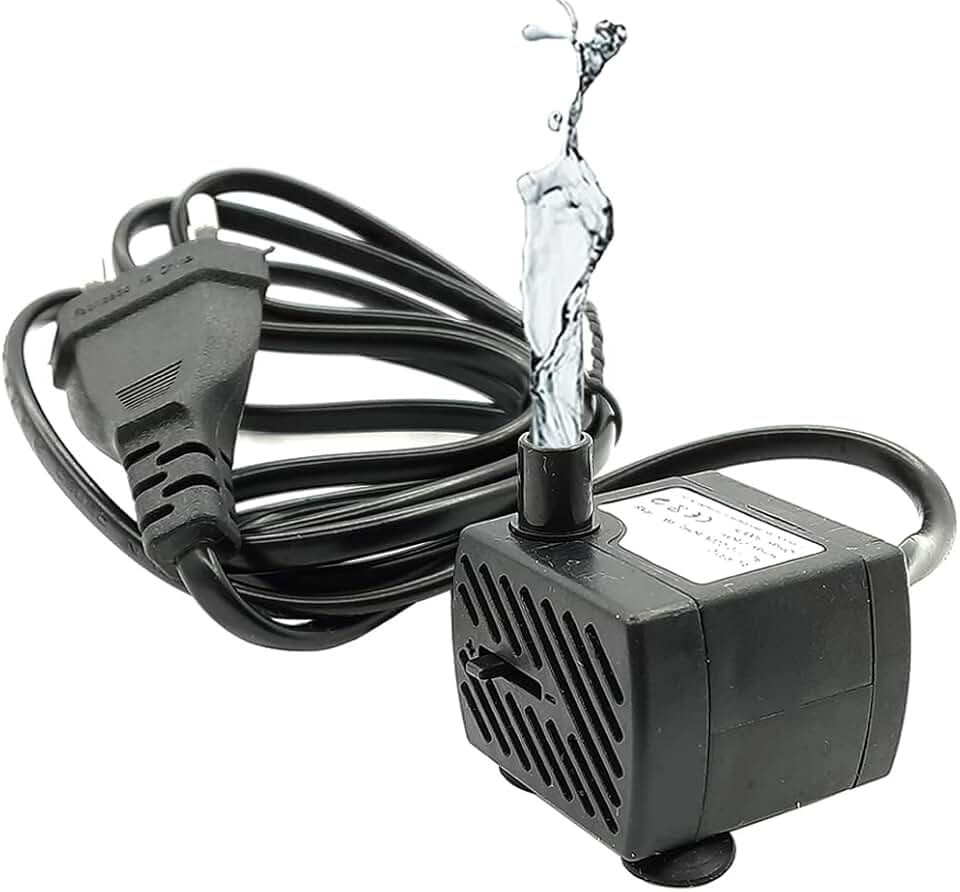 Bomba Submersa Bombinha Motor Para Aquário Fonte Água Bebedouro Pet 220l/h Bivolt