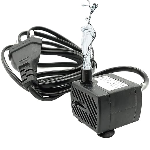 Bomba Submersa Bombinha Motor Para Aquário Fonte Água Bebedouro Pet 220l/h Bivolt