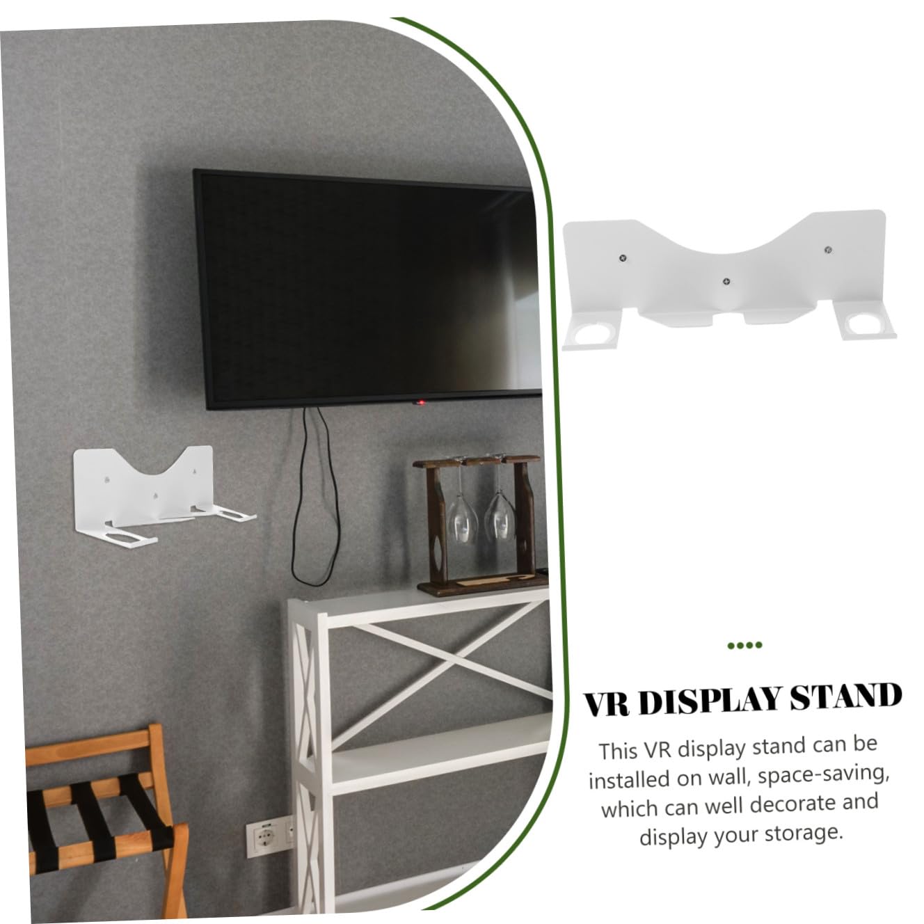 Eisen Vr Weiß Wandhalterung aus Headset und Controller