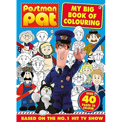 Postman Pat - My Big Book of Colouring