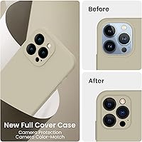 Vista 77 de FireNova Designed for iPhone 13 Pro Max Case, Silicone [Camera Protection] Phone Case with [2 Screen Protectors], Soft Anti-Scratch Microfiber Deep
