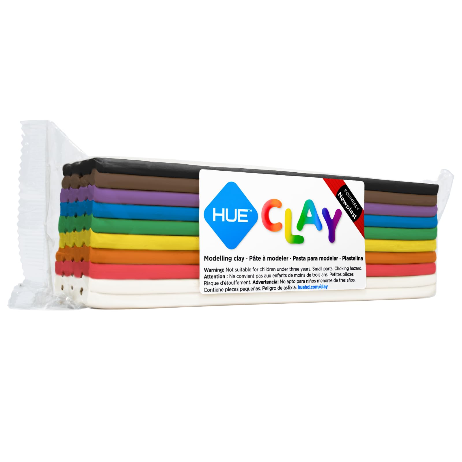 Arcilla para animación y modelado HUE con capas arco iris de 500 g