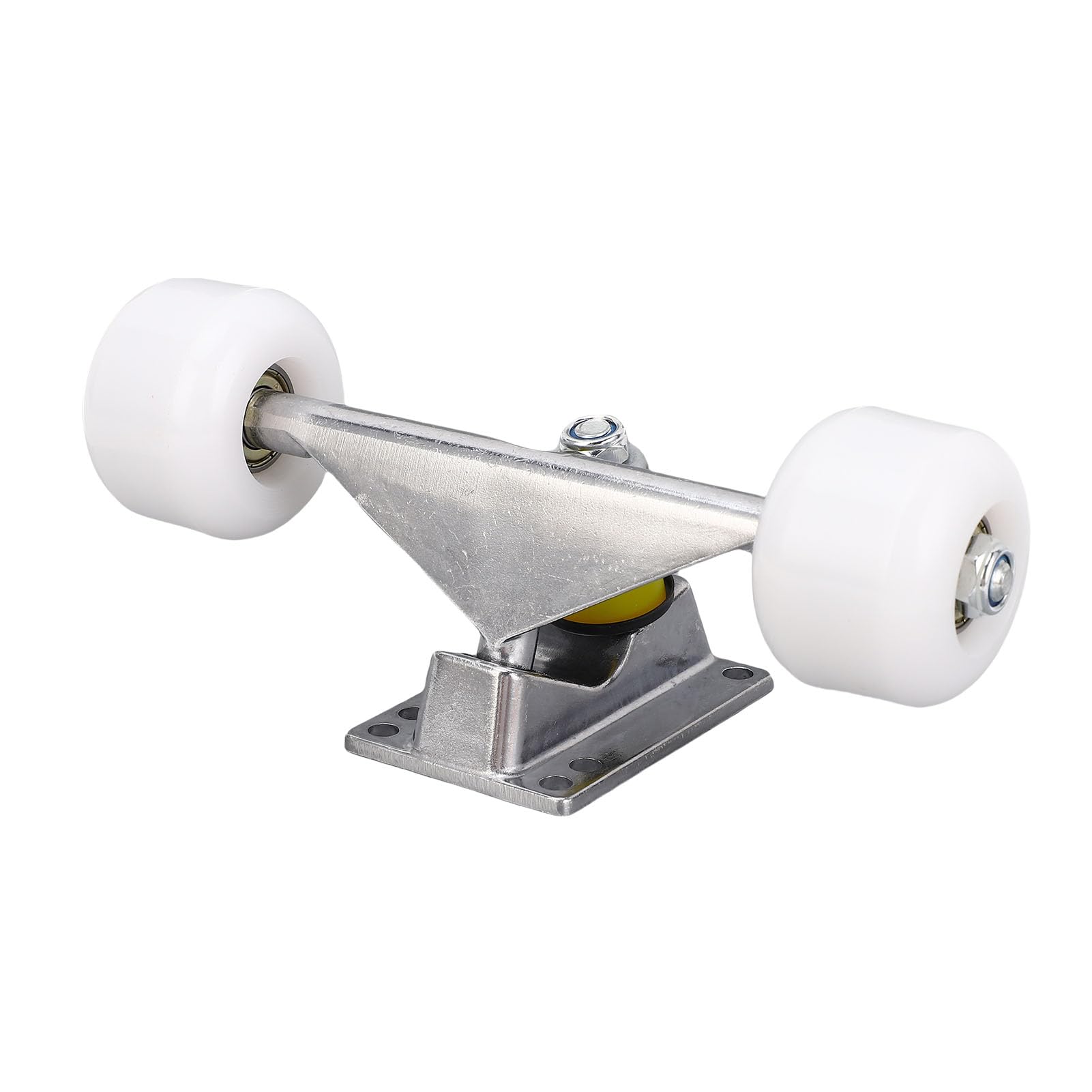 Sorandy Camión de, Ruedas de de 2 Piezas, Camión de Longboard de Absorción de Choque de Aleación de Aluminio de 5 Pulgadas, Adecuado para Patinetas, Kit de Inicio Combinado de Hardware, Ideal para