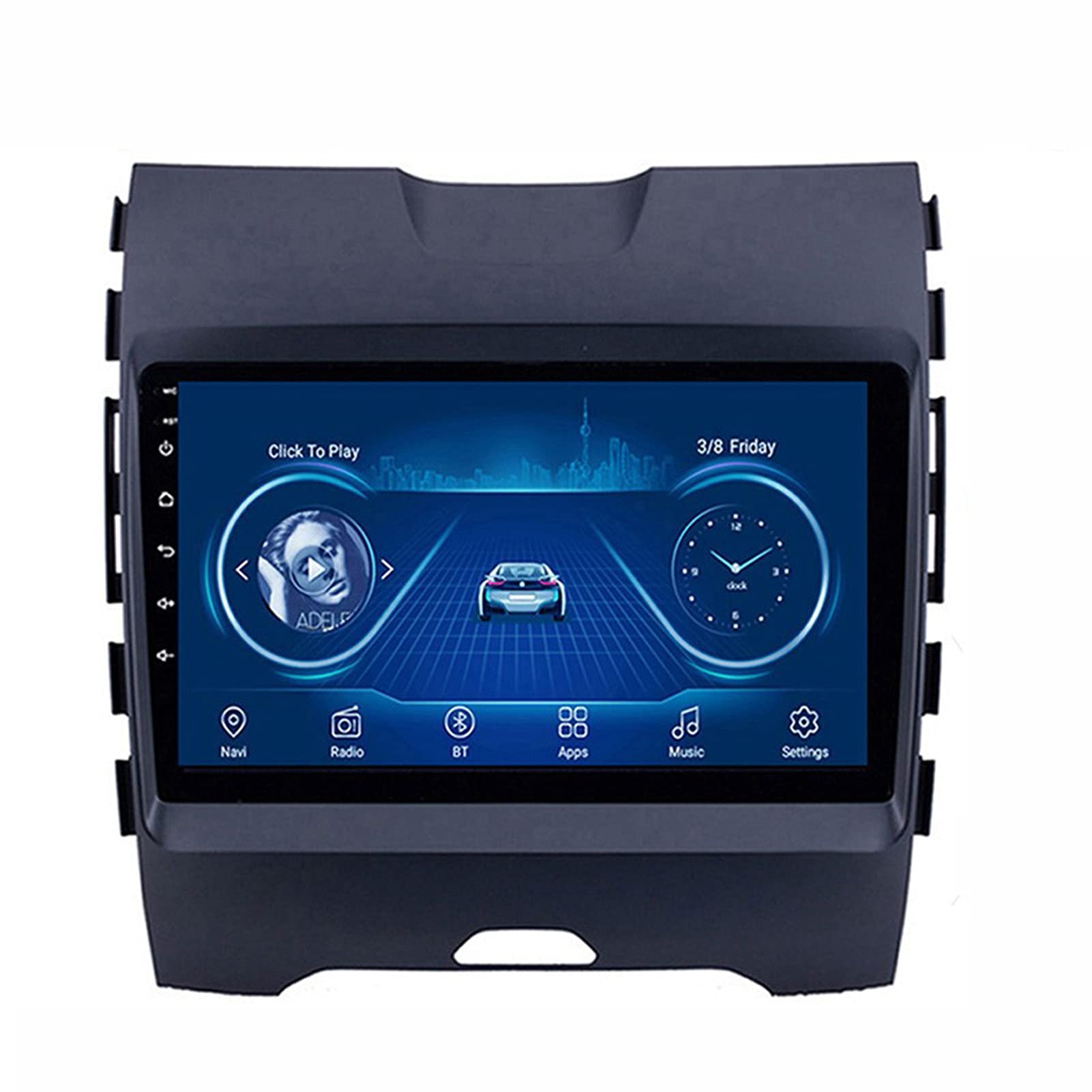 Navegación GPS Android para Ford Edge que soluciona los aparcamientos difíciles
