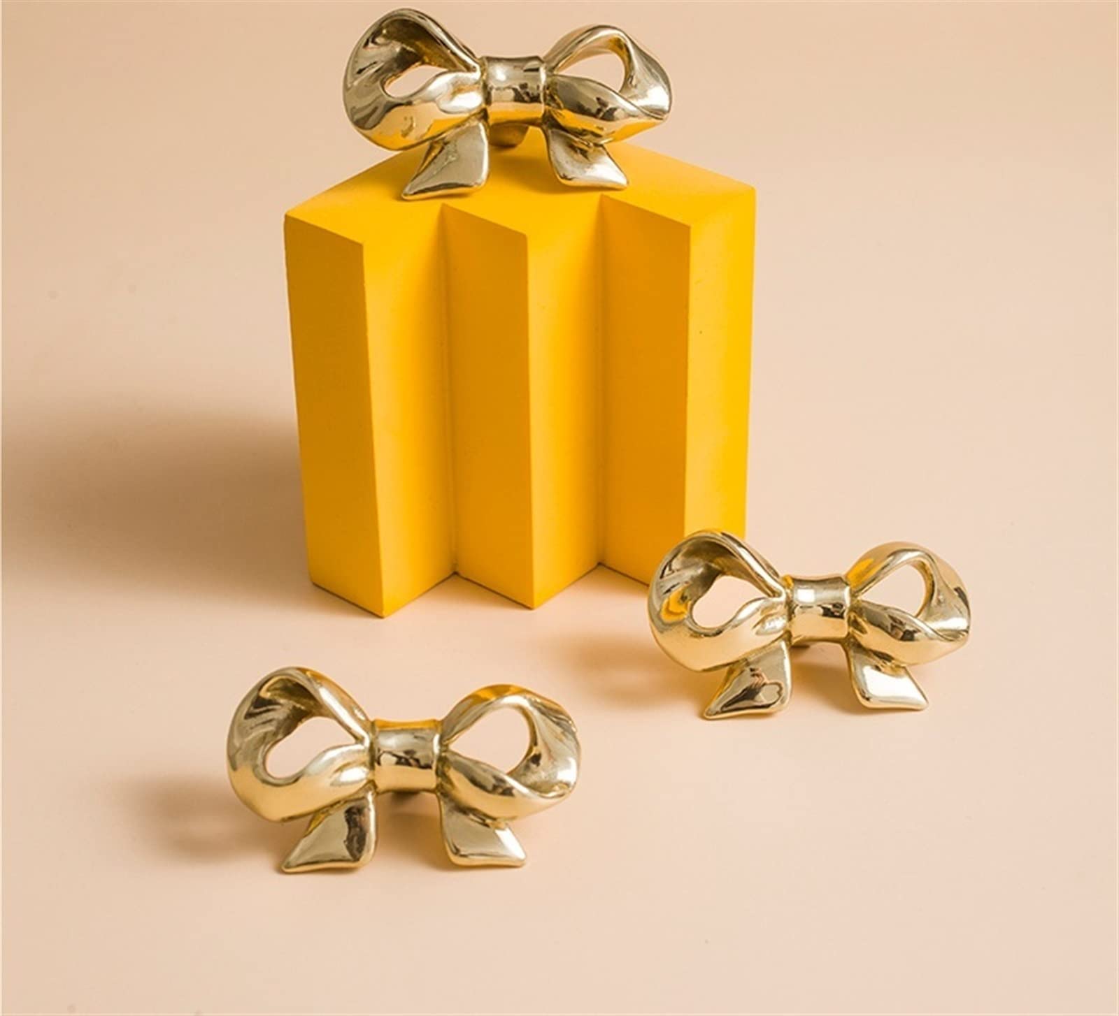 Boutons et poignées de meuble en laiton doré NALsa pour placard et tiroir 1 Pcs