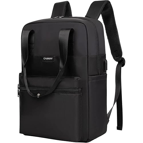 CYUREAY Laptop Fashion Backpack Nurse Spacious Book Bag For College Students Travel Backpack With USB Charger Port Doctor Work Fit Gift For Men&Women