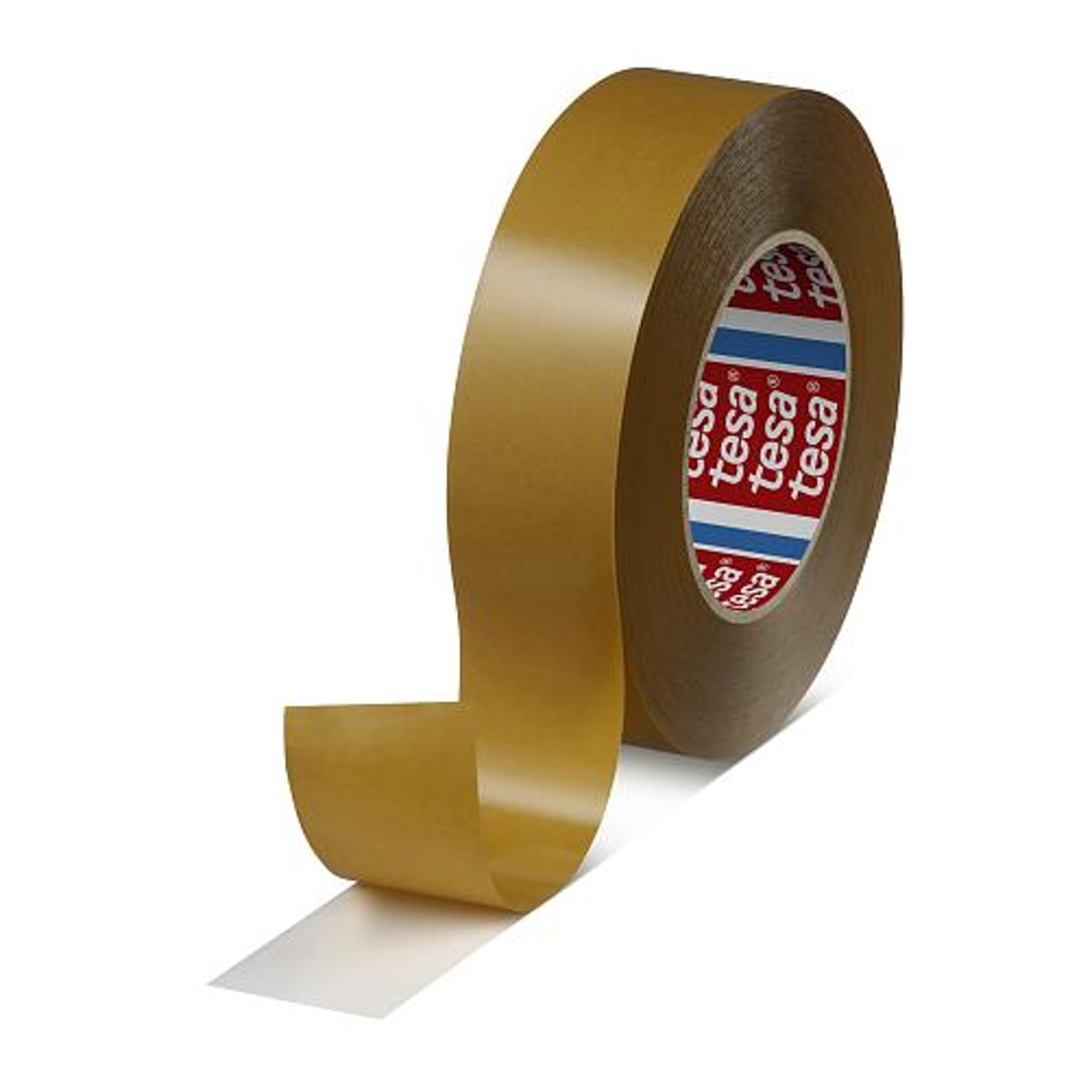 tesa tesafix 4962, doppelseitiges Klebeband, Premium Vliesband, transparent, Abmessungen:50 mm x 50 m