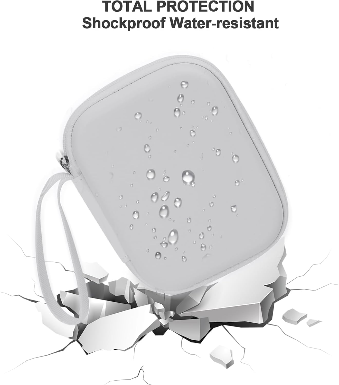 BliFulde Carrying Case for RG353V/ RG353VS Handheld Game Console, Custom-Insert Handheld Emulator Retro Game Holder Organizer, Portable Game Player Storage Bag (Case Only) - Image 5