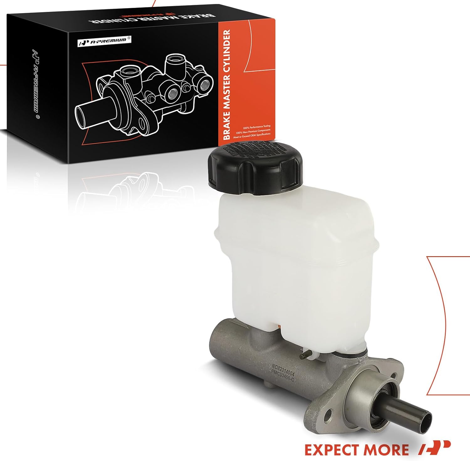 A-Premium Brake Master Cylinder with Reservoir and Sensor Compatible with Hyundai Vehicles - Sonata 2006-2010, Azera 2006-2013, Fits Model With Electronic Stability Package - Replace# 585103K300