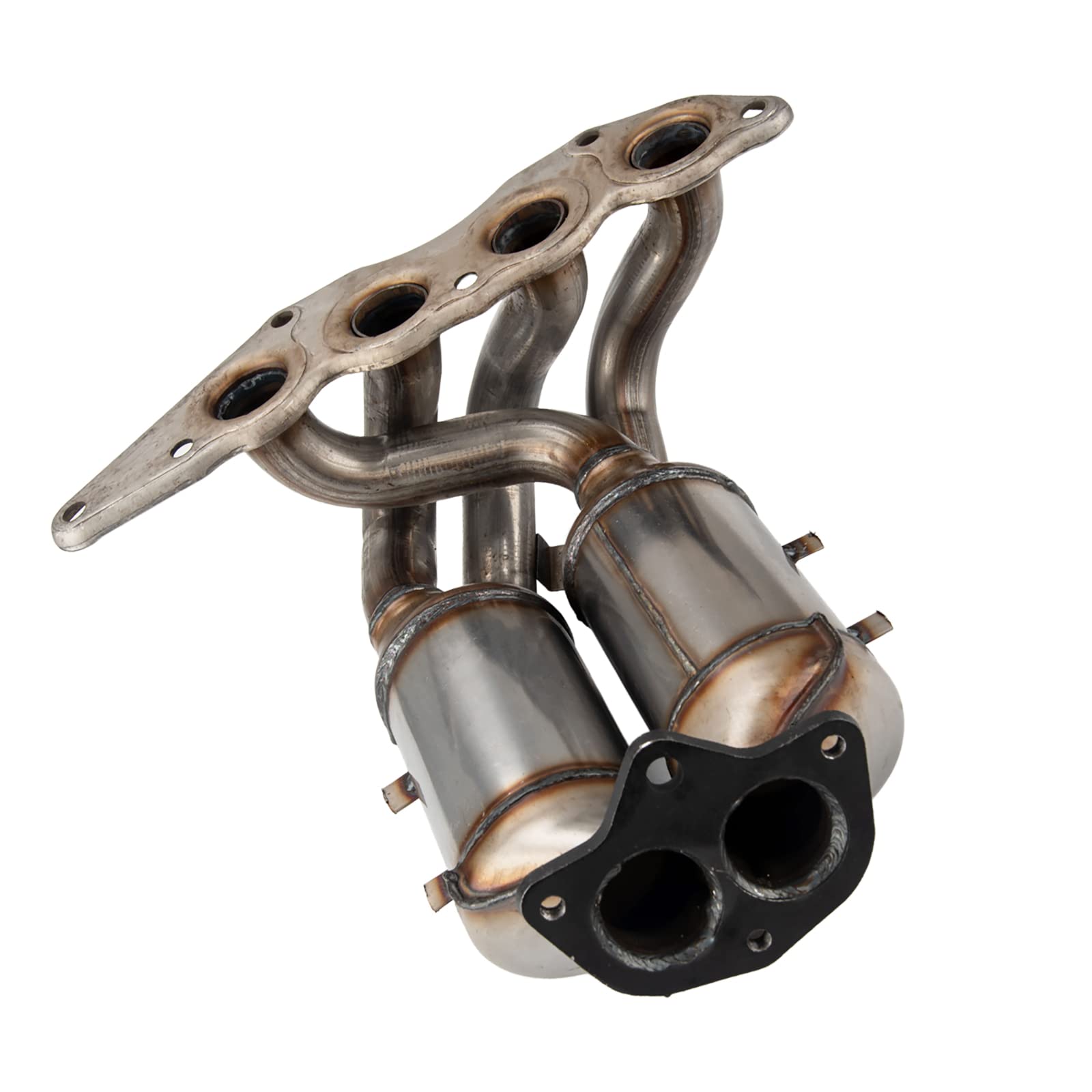 PHILTOP Catalytic Converter High Flow Performance Compatible With 2004-2012 Mitsubishi Galant 2.4L Stainless Steel Shell