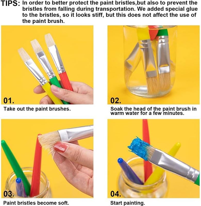 Painting Tools Supplies Quick Drawing Outlining Coloring PP Water Chalk