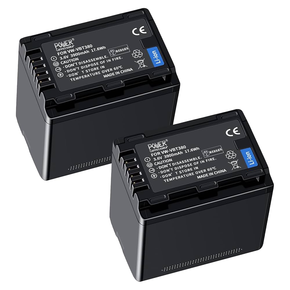 パナソニック Panasonic V520M バッテリー2個付 Amazon | Power-connoisseur Panasonic リチウムイオン充電池 HC