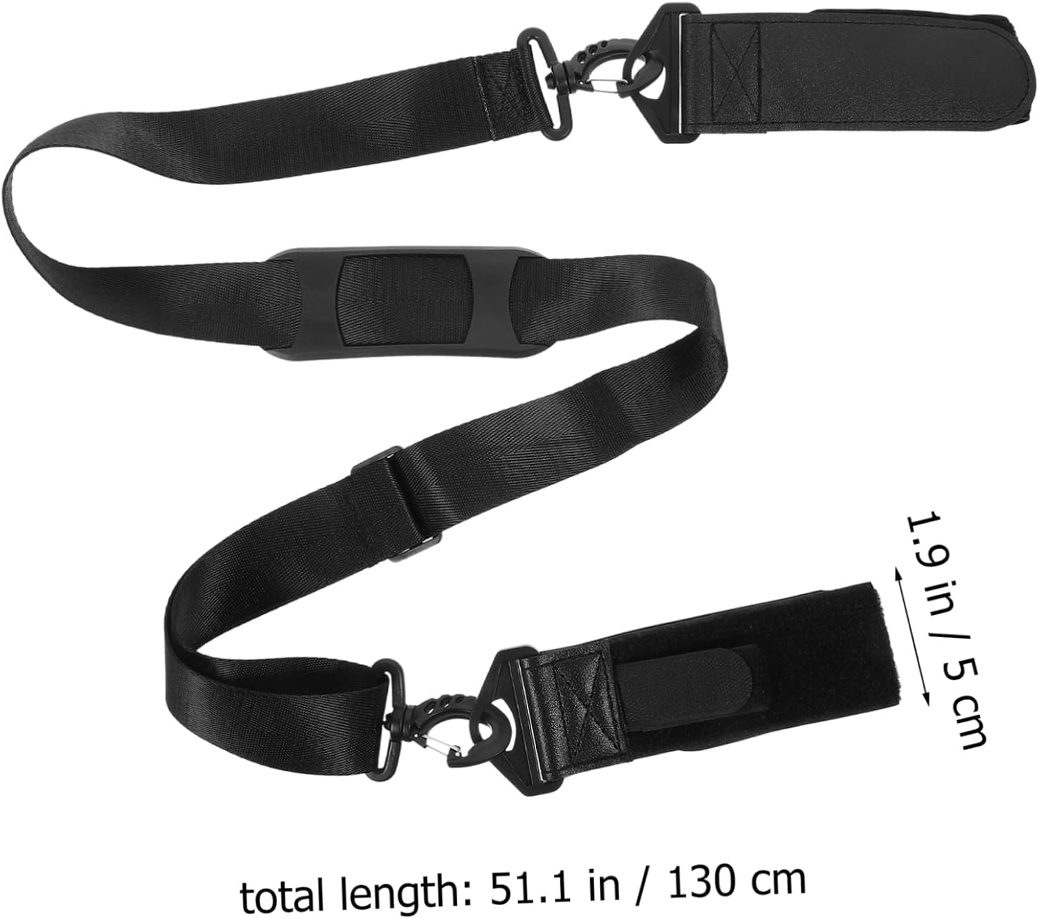 Ski Strap Carrying Strap for Ski and Snowboard Adjustable Shoulder Carrier Lightweight for Outdoor Sports