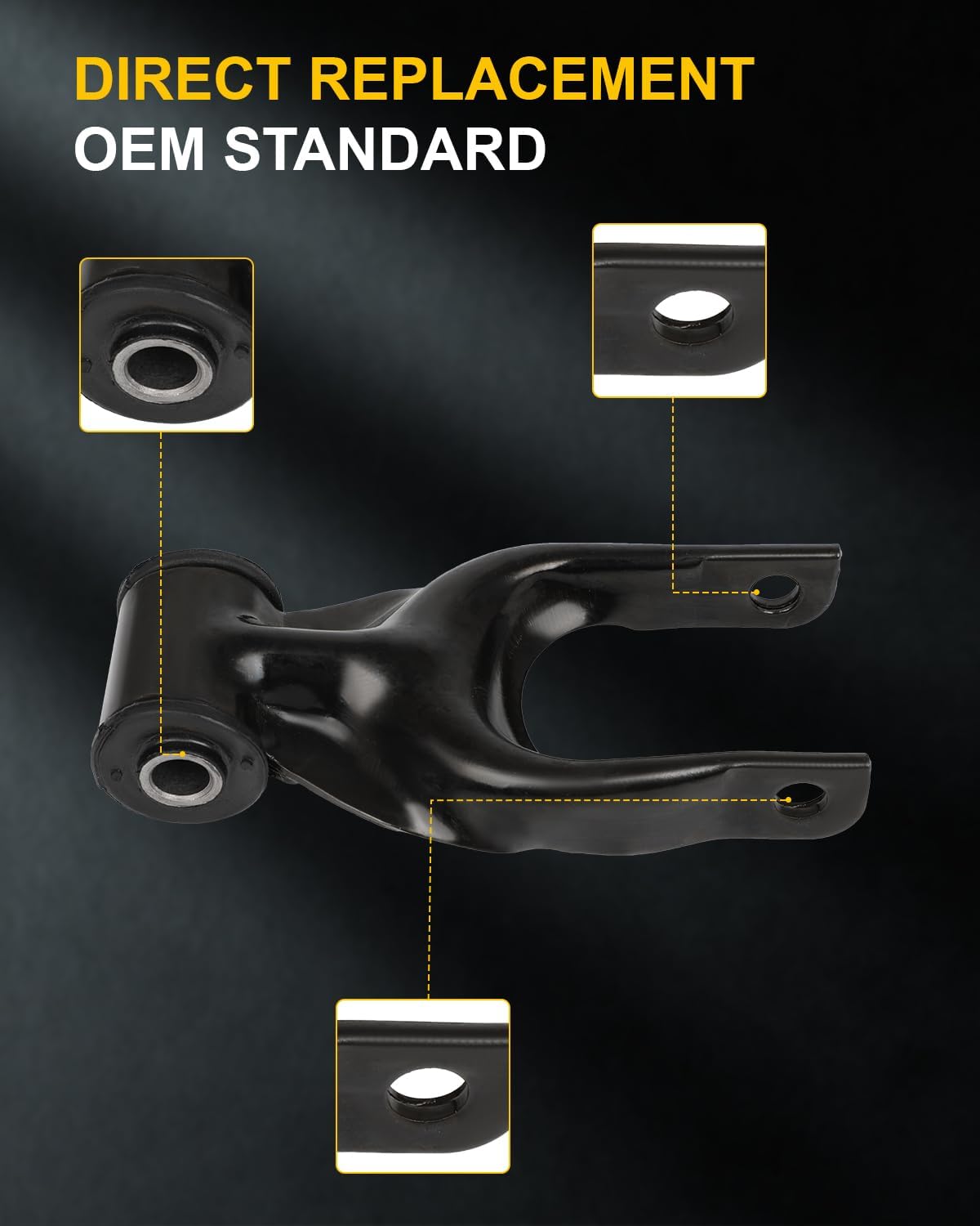 OCPTY Engine Motor Mount and Torque Strut Mount Kit for Chevrolet Uplander, Venture & Buick Rendezvous, Terraza & Oldsmobile Silhouette & Pontiac Aztek, Montana # A2900 A2899 10274661 10247084 (4PCS)