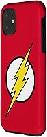 Vista 2 de iPhone 11 Justice League Flash Logo Case