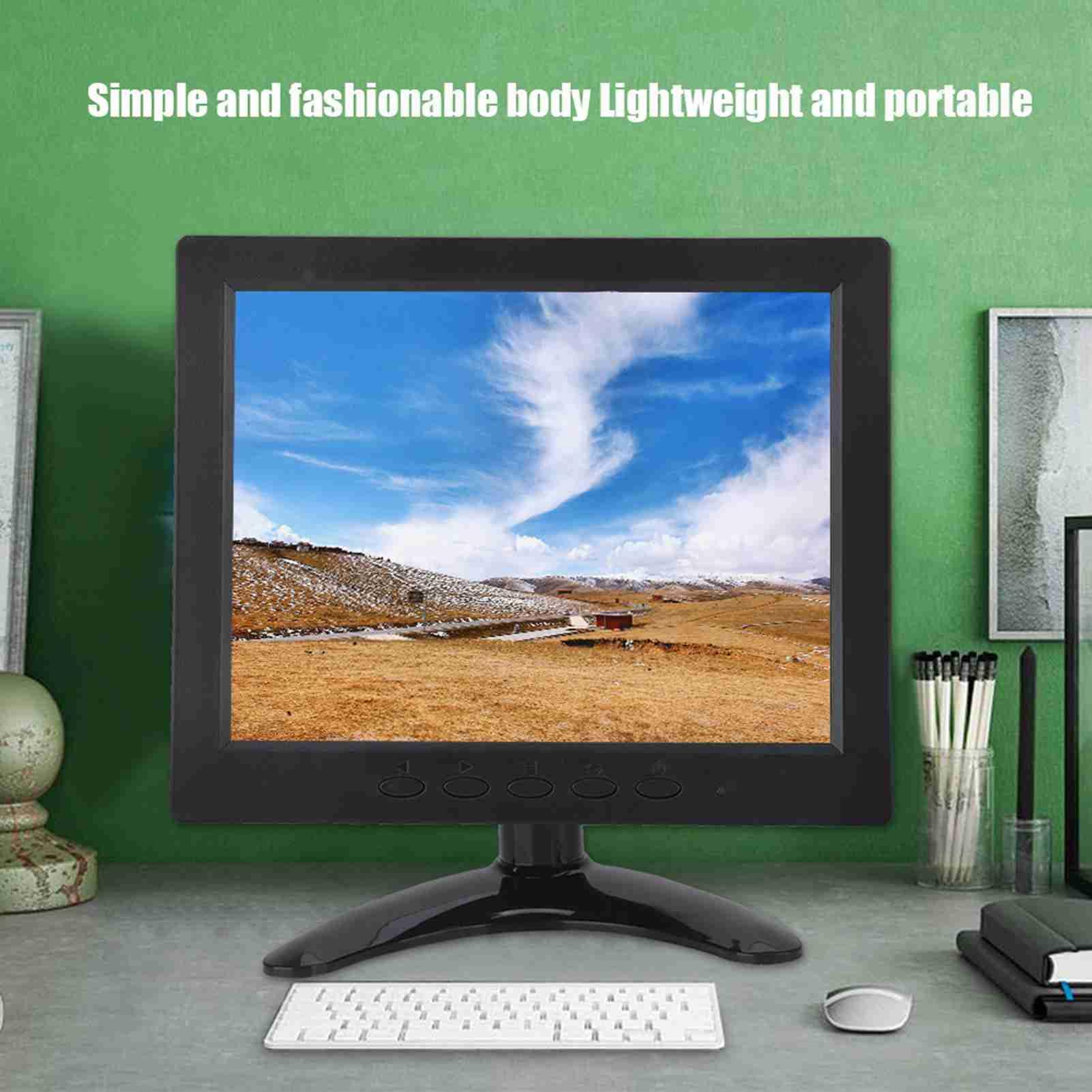 Monitor Portatile 8 Pollici IPS LCD - HDMI/VGA Supportati - Dettaglio