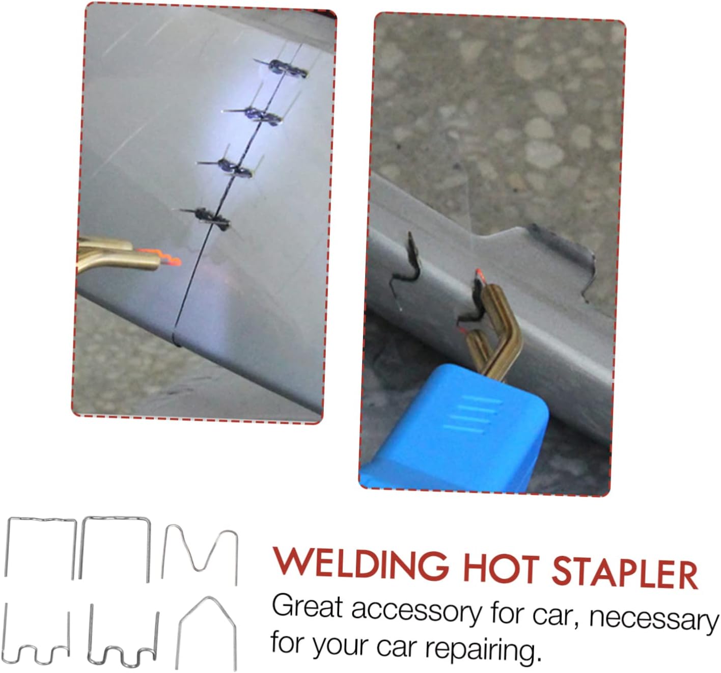 1800pcs Car Bumper Repairing Rods Welding Hot Stapler Automotive Tools for Car Repair