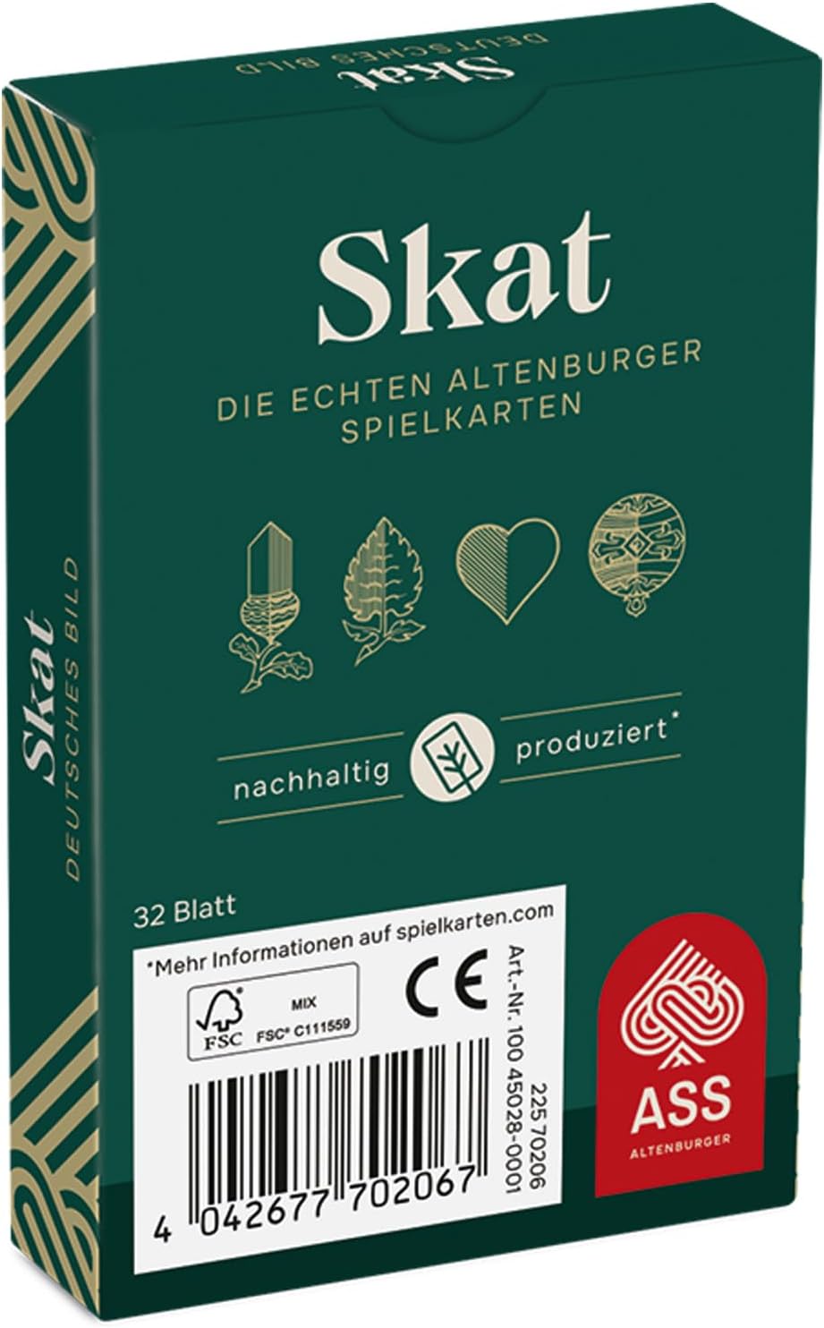 Skat, deutsches Bild, Kornblume®, in Faltschachtel